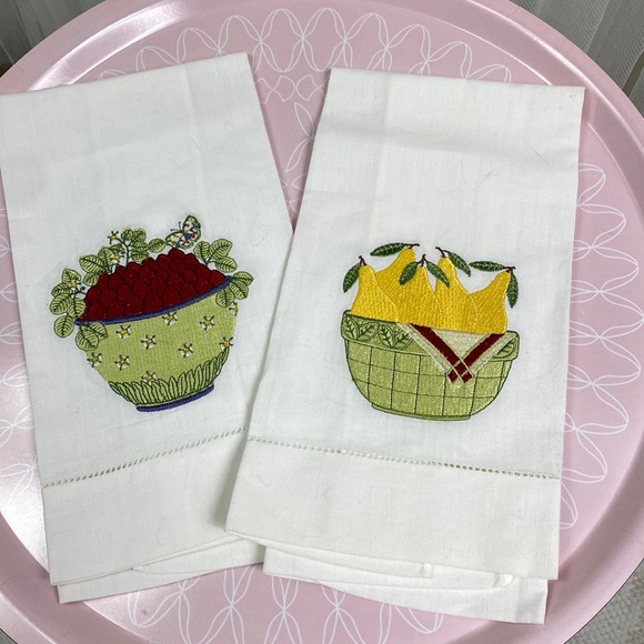 Set of 4 tea towels - Picture 2 of 11